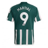 Moški Nogometni dresi Manchester United Anthony Martial #9 Gostujoči 2023-24 Kratek Rokav